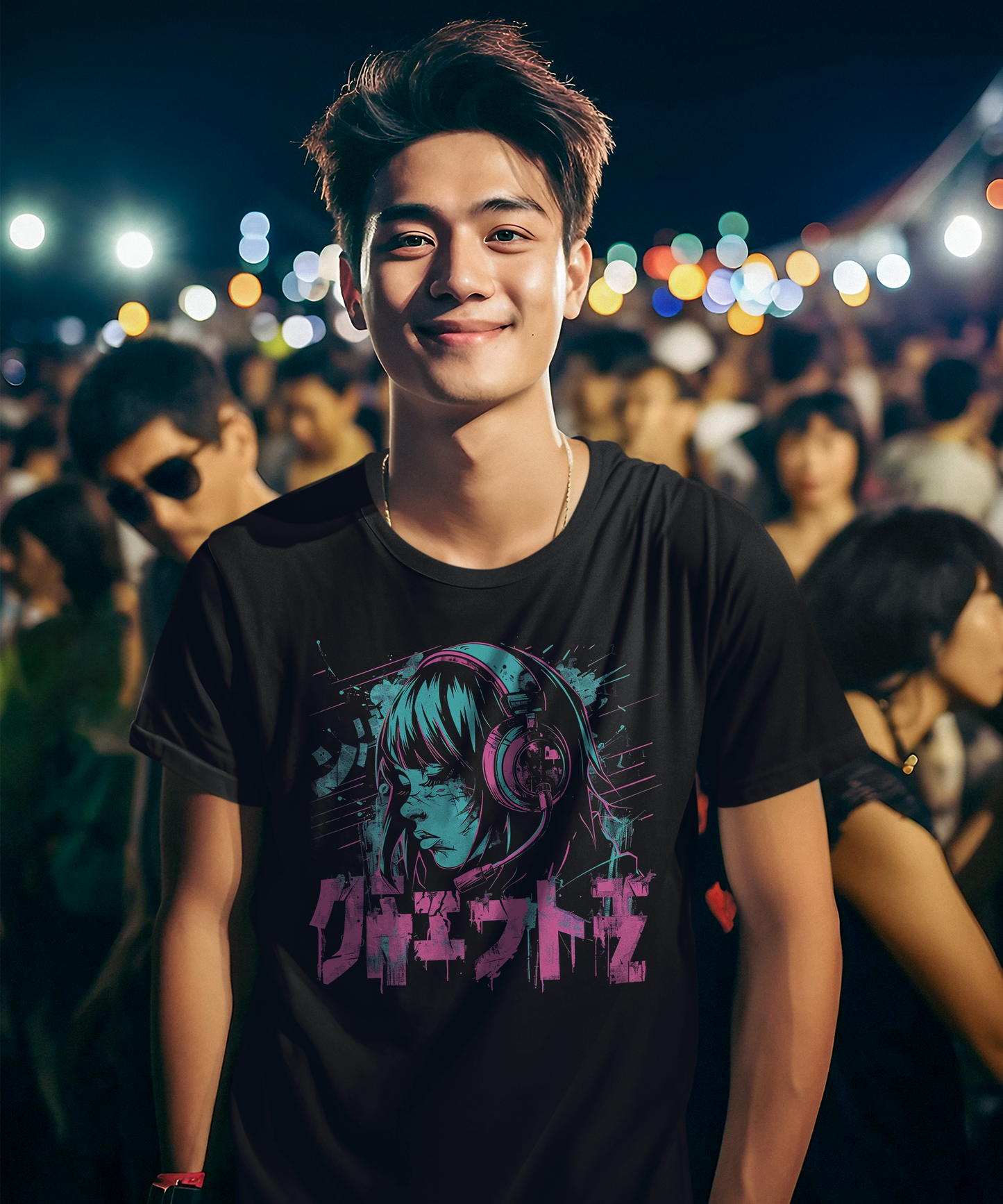 Anime Headset - Premium Shirt