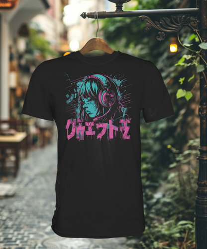 Anime Headset - Premium Shirt