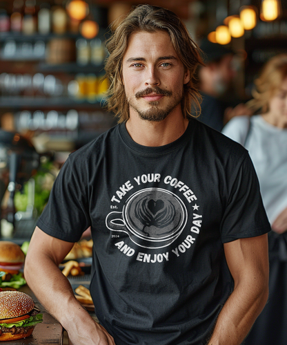 Take Your Coffee - Premium Shirt