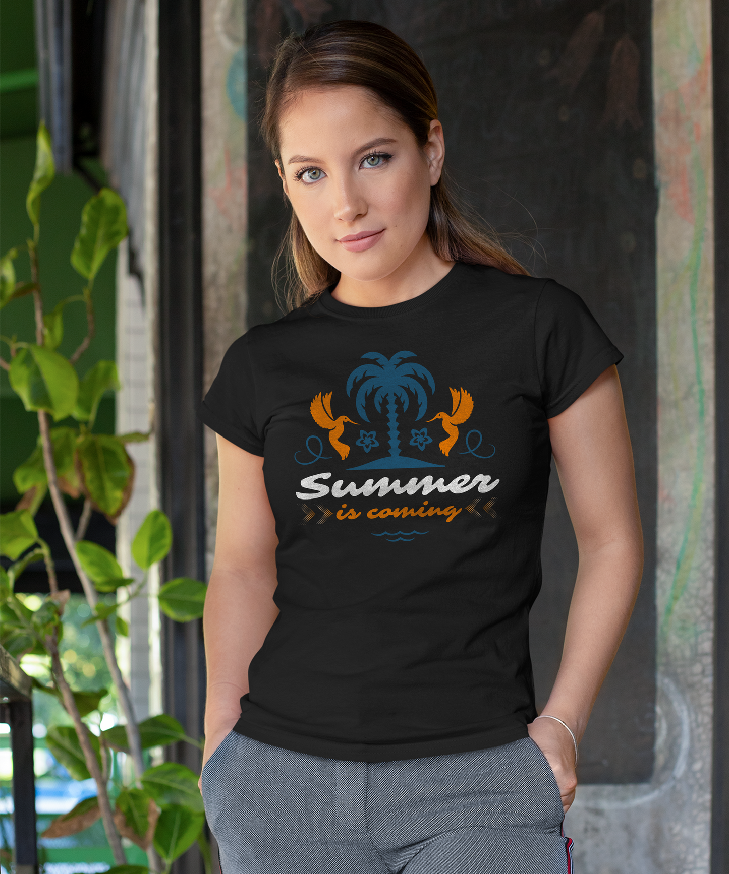 Summer is coming - Ladies Premium Shirt