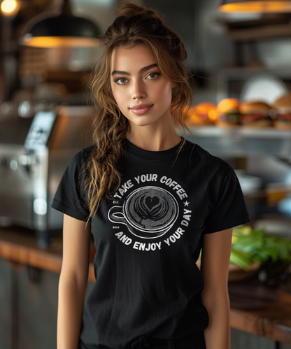 Take Your Coffee - Ladies Premium Shirt