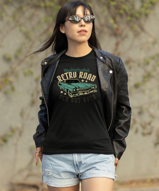 Retro Road - Ladies Premium Shirt