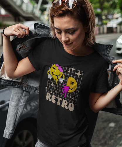 Retro Smileys - Ladies Premium Shirt