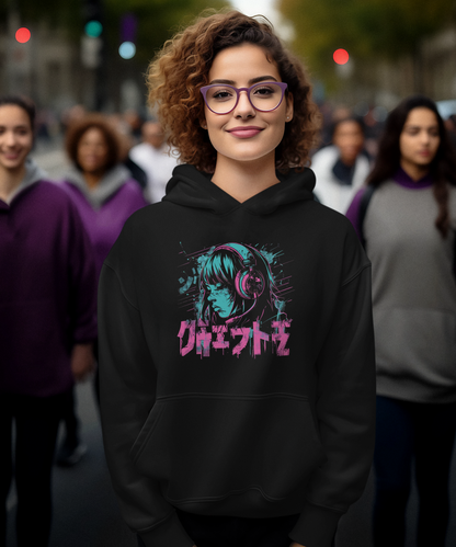 Anime Headset - Premium Unisex Hoodie