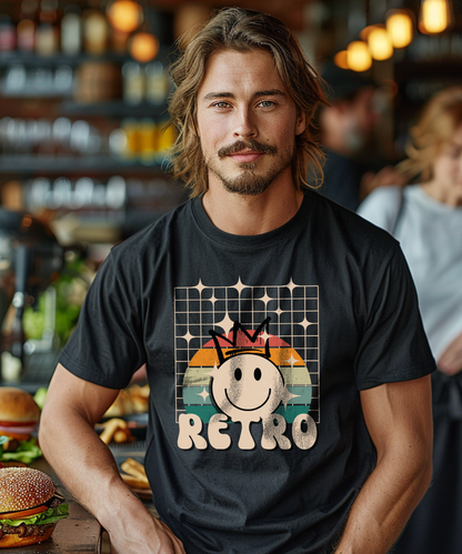 Retro Smiley - Premium Shirt