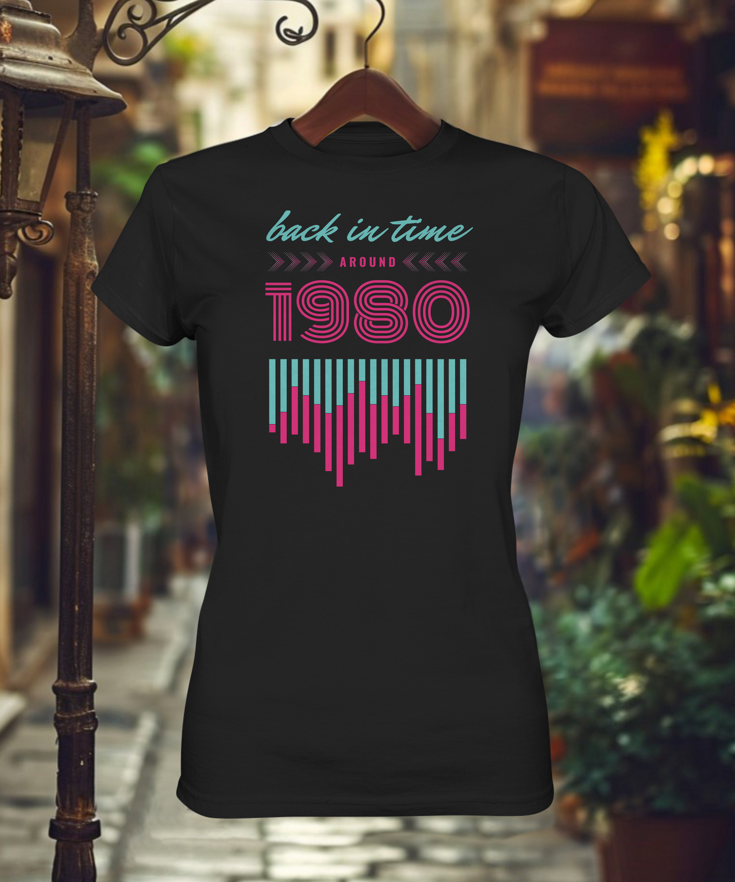 1980 back in time - Ladies Premium Shirt