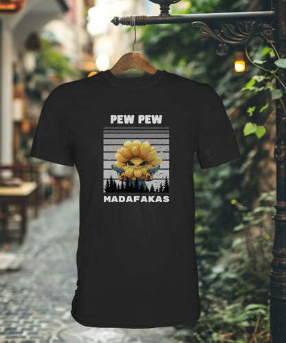 Pew Pew Sonnenblume - Premium Shirt