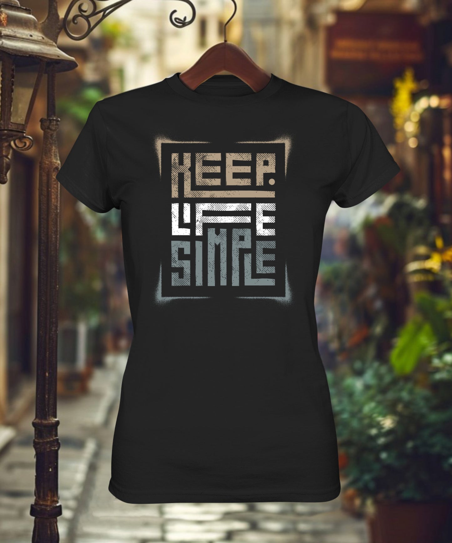 Keep Life Simple - Ladies Premium Shirt