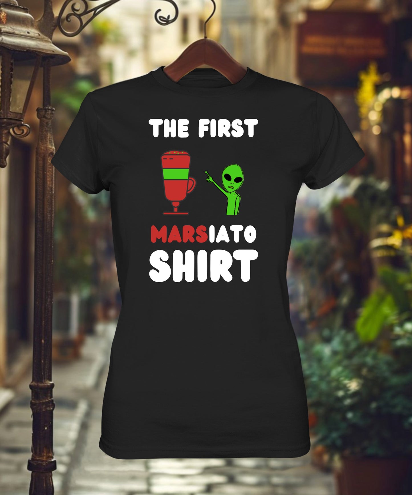 Marsiato der Alien Kaffee - Ladies Premium Shirt