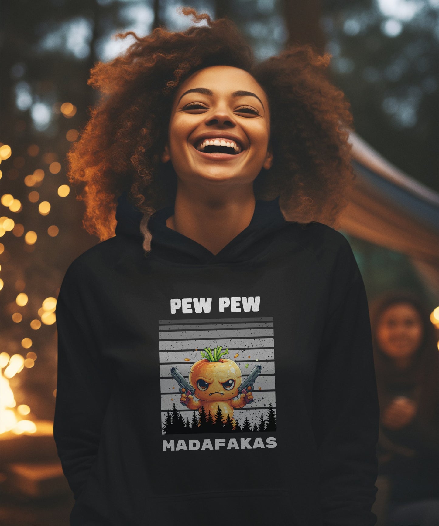 Pew Pew Karotte - Premium Unisex Hoodie