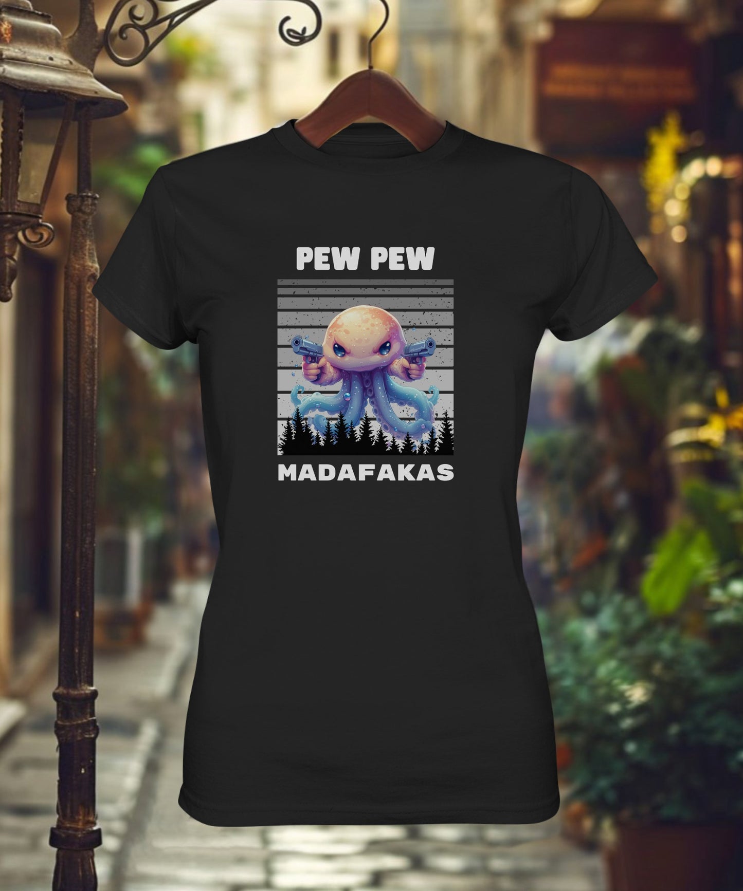 Pew Pew Qualle - Ladies Premium Shirt