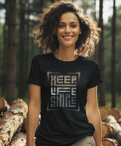 Keep Life Simple - Ladies Premium Shirt