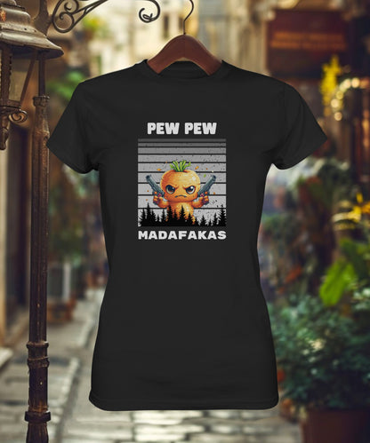 Pew Pew Karotte - Ladies Premium Shirt