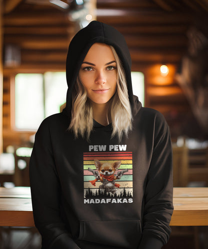 Pew Pew Chihuahua - Premium Unisex Hoodie