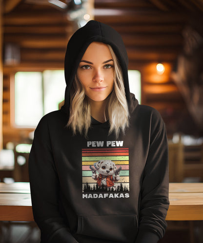 Pew Pew Dalmatiner - Premium Unisex Hoodie