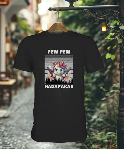 Pew Pew Einhorn - Premium Shirt