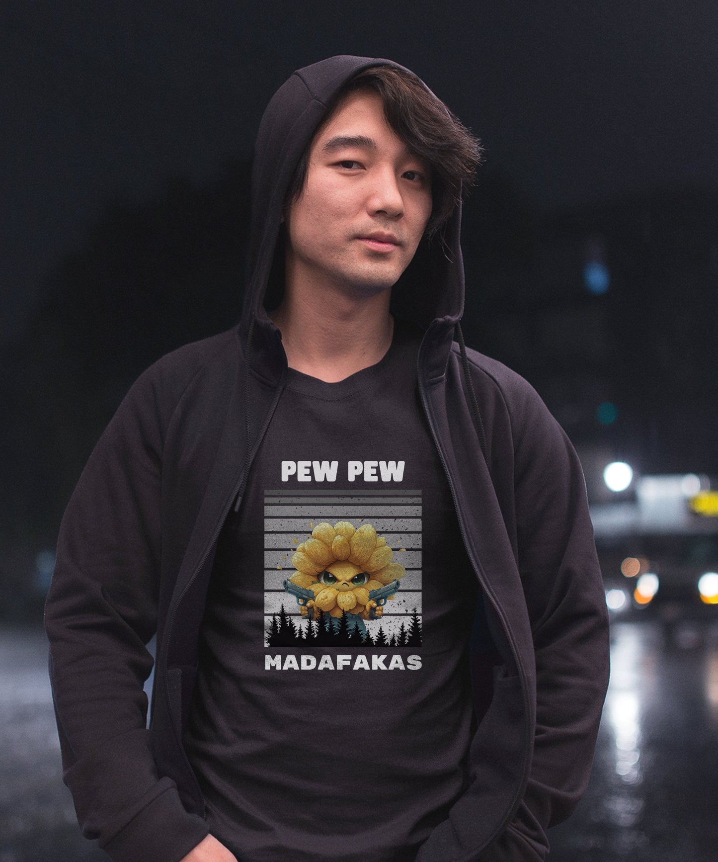 Pew Pew Sonnenblume - Premium Shirt