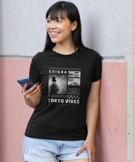 Tokyo Vibes - Ladies Premium Shirt