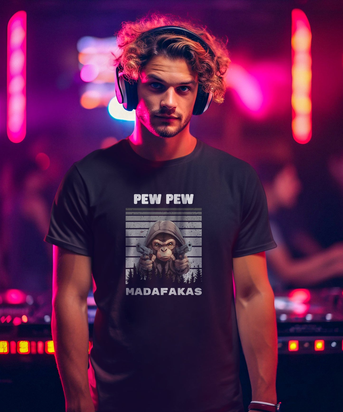 Pew Pew Affe - Premium Shirt