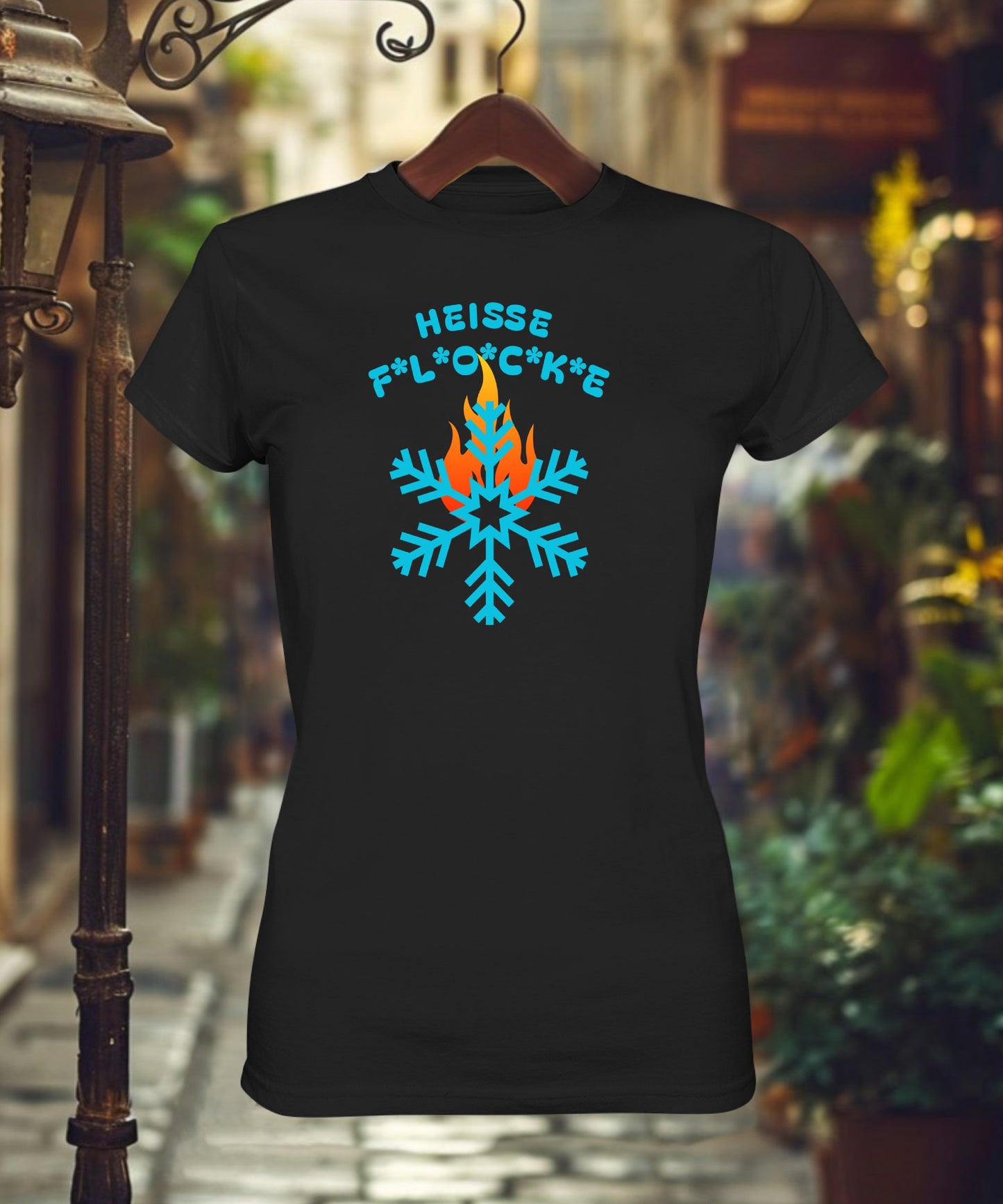 Heiße Flocke für coole, Christmas, Winter - Ladies Premium Shirt