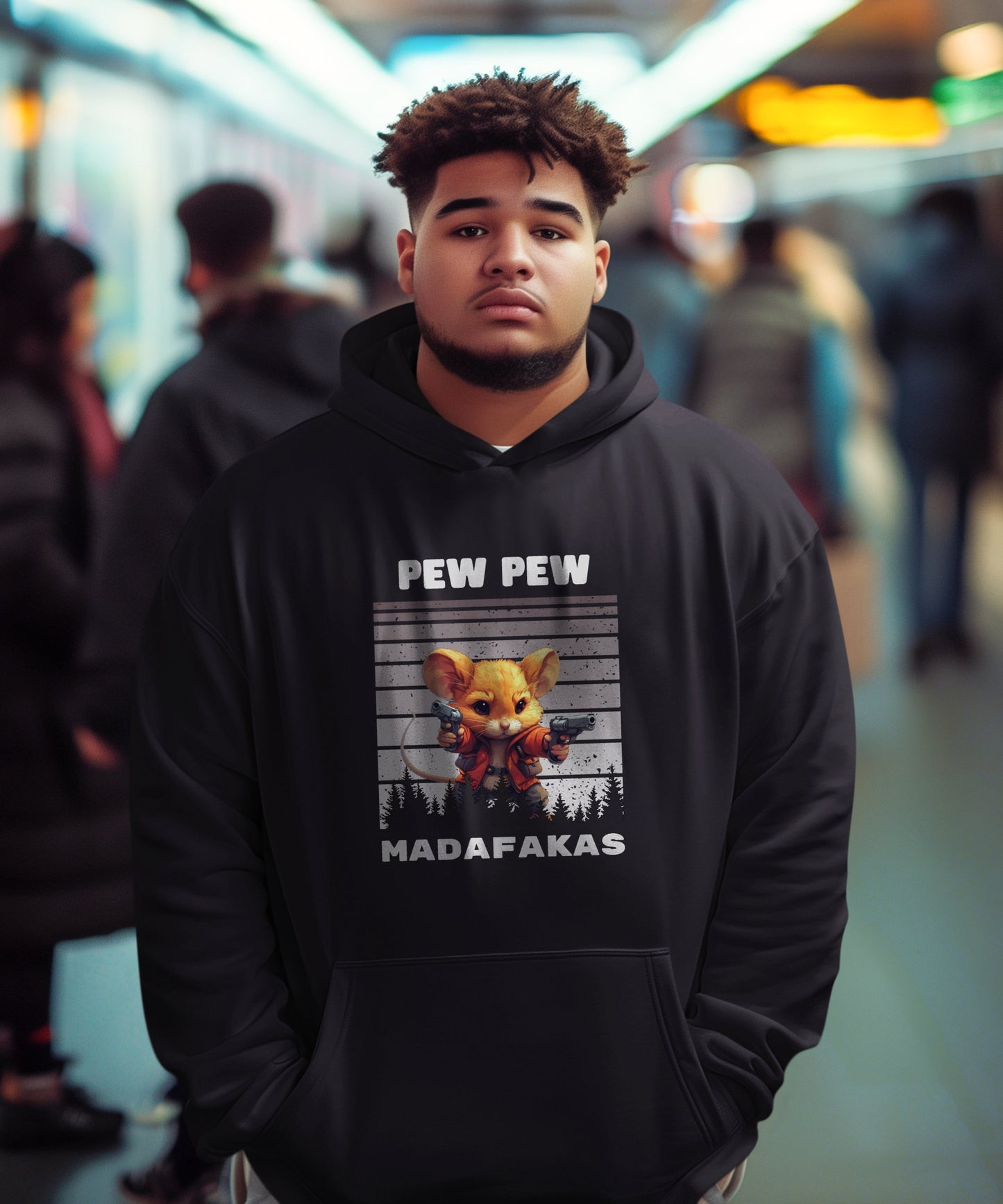 Pew Pew Maus - Premium Unisex Hoodie