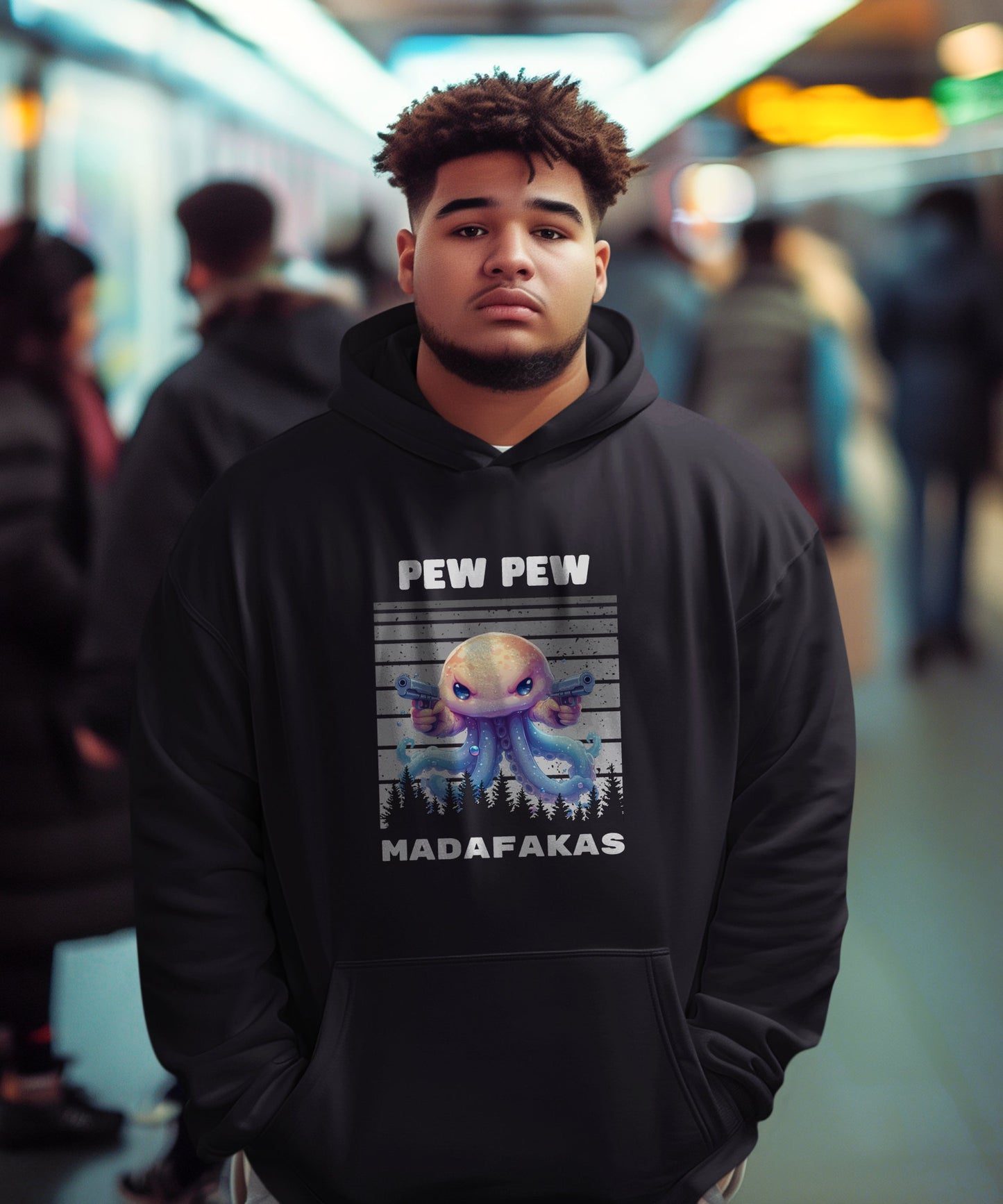 Pew Pew Qualle - Premium Unisex Hoodie