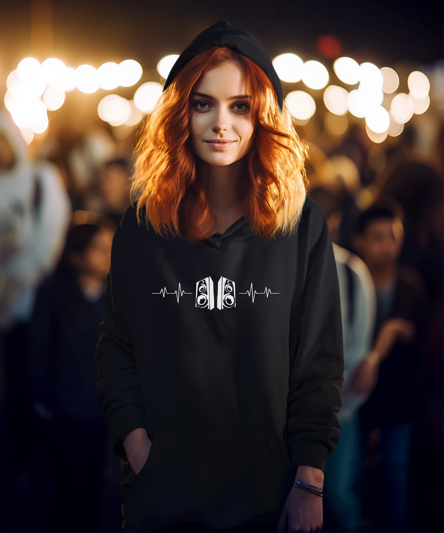 Heartbeat Speakers - Premium Unisex Hoodie