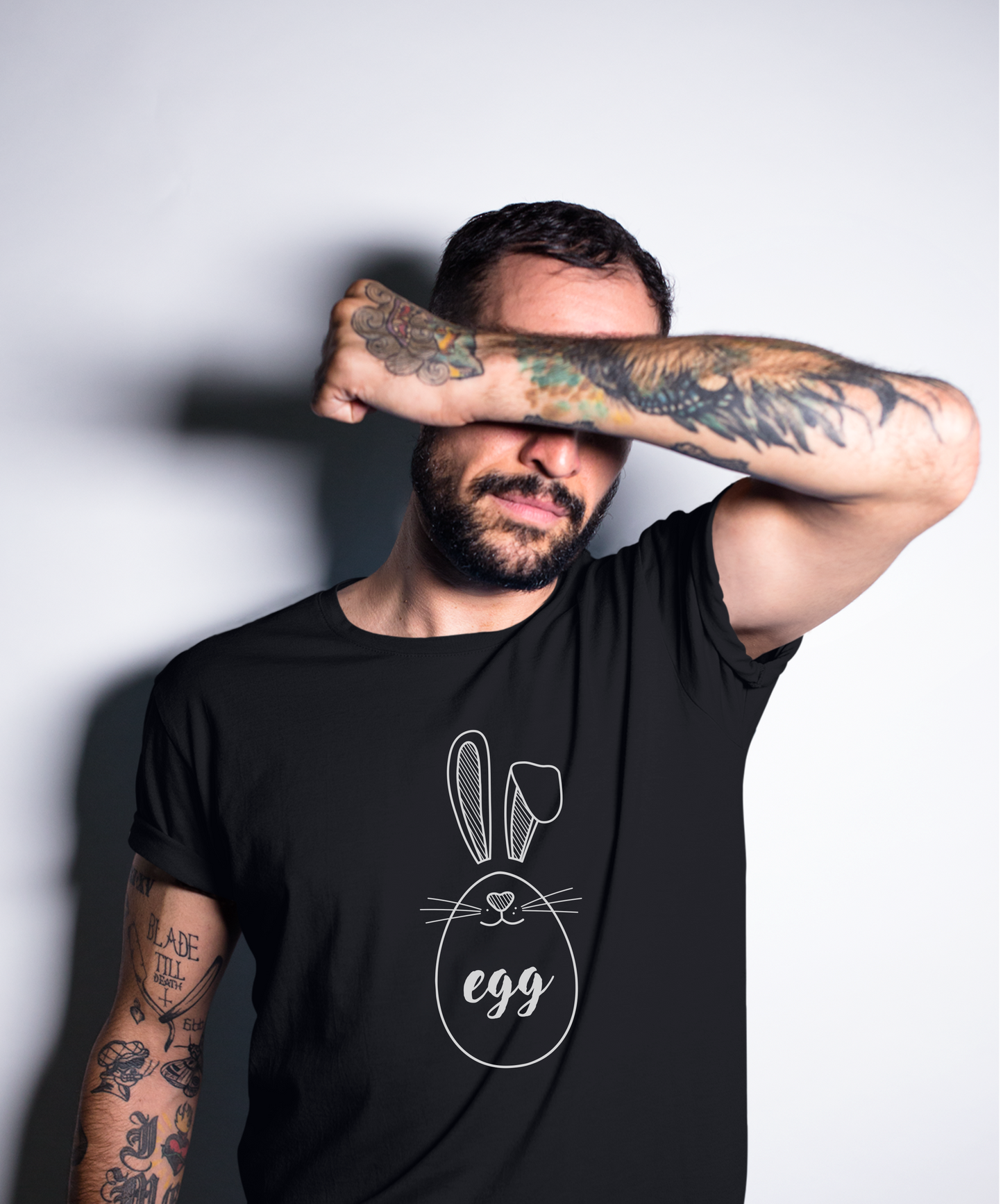 Hase auf Ei ! - Premium Shirt