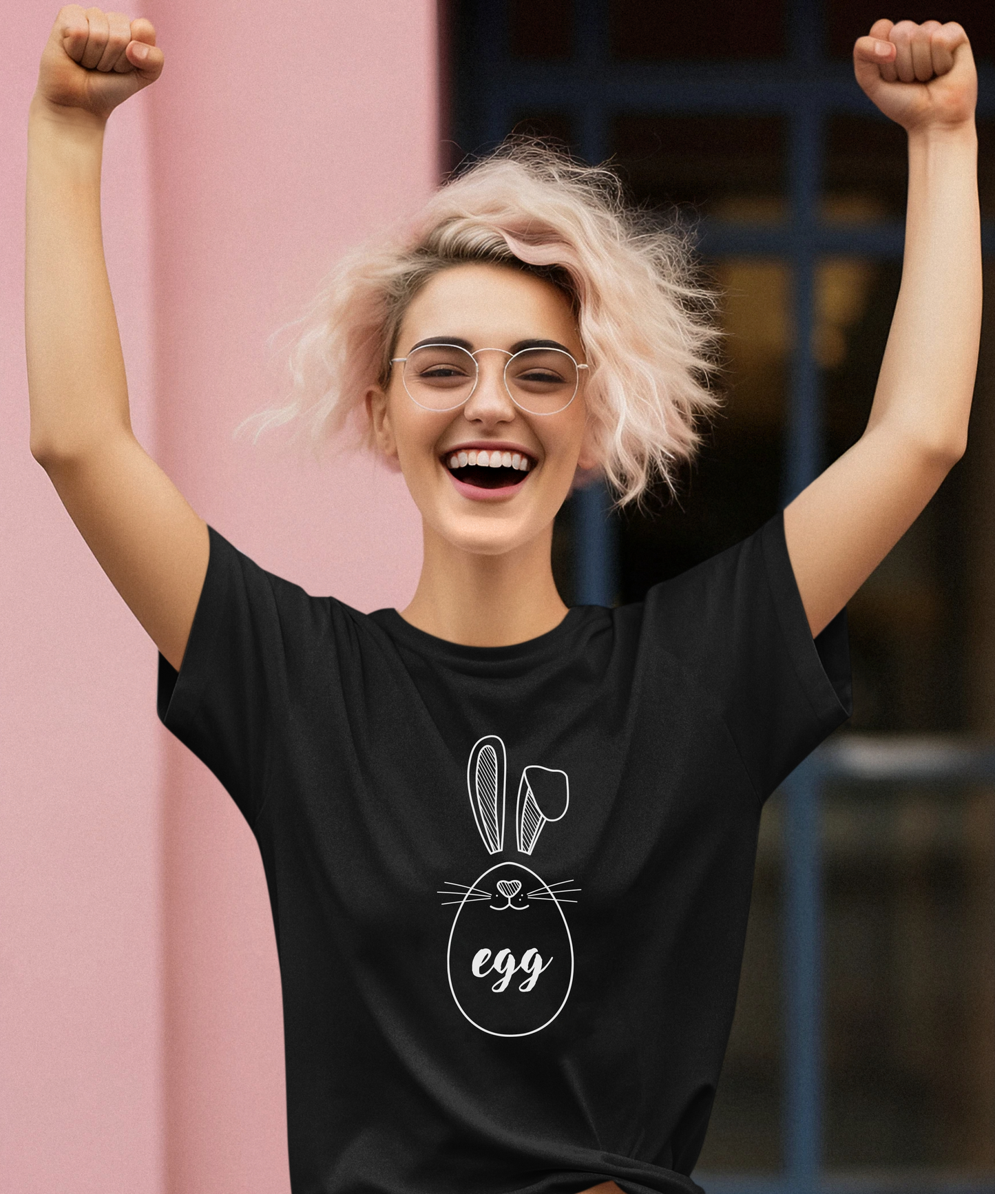 Hase auf Ei ! - Ladies Premium Shirt