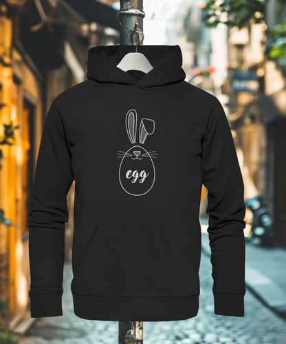 Hase auf Ei ! - Premium Unisex Hoodie