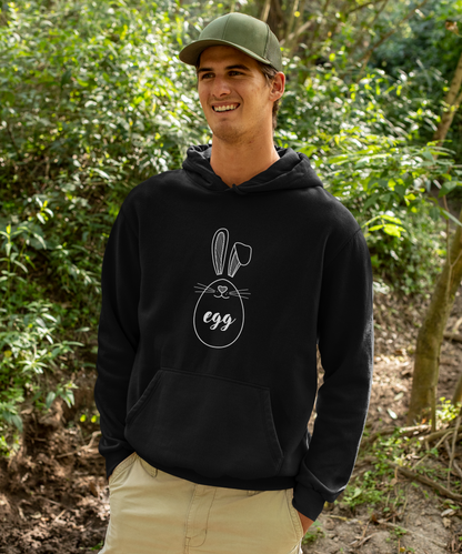 Hase auf Ei ! - Premium Unisex Hoodie