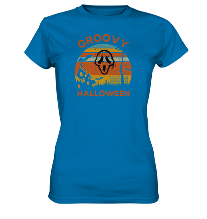 Groovy Halloween - Ladies Premium Shirt