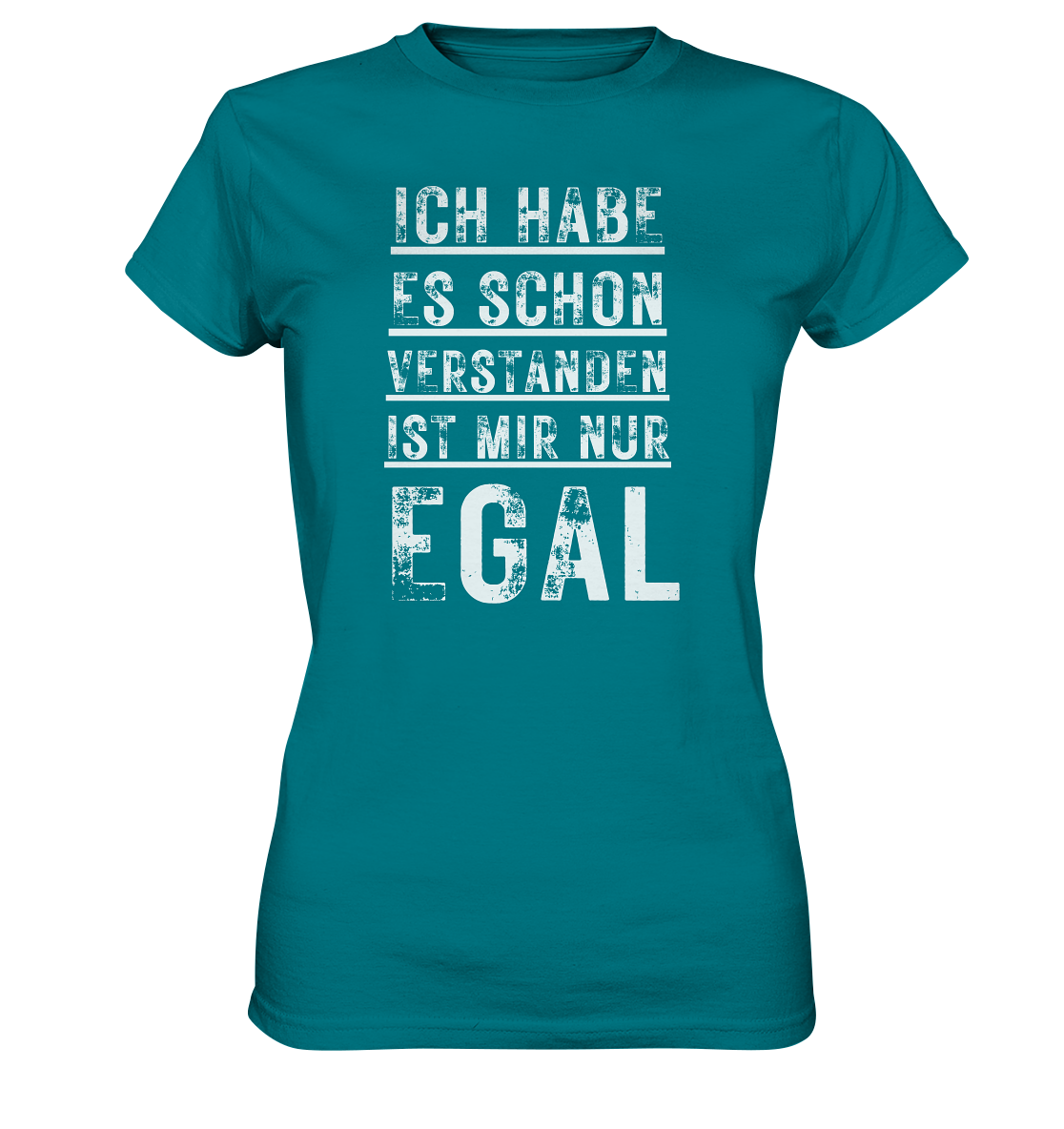 Habe es vestanden - Ladies Premium Shirt