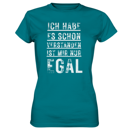 Habe es vestanden - Ladies Premium Shirt