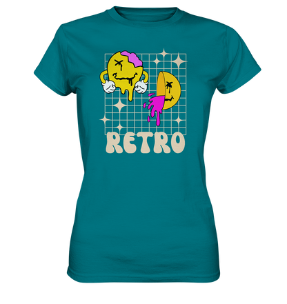 Retro Smileys - Ladies Premium Shirt