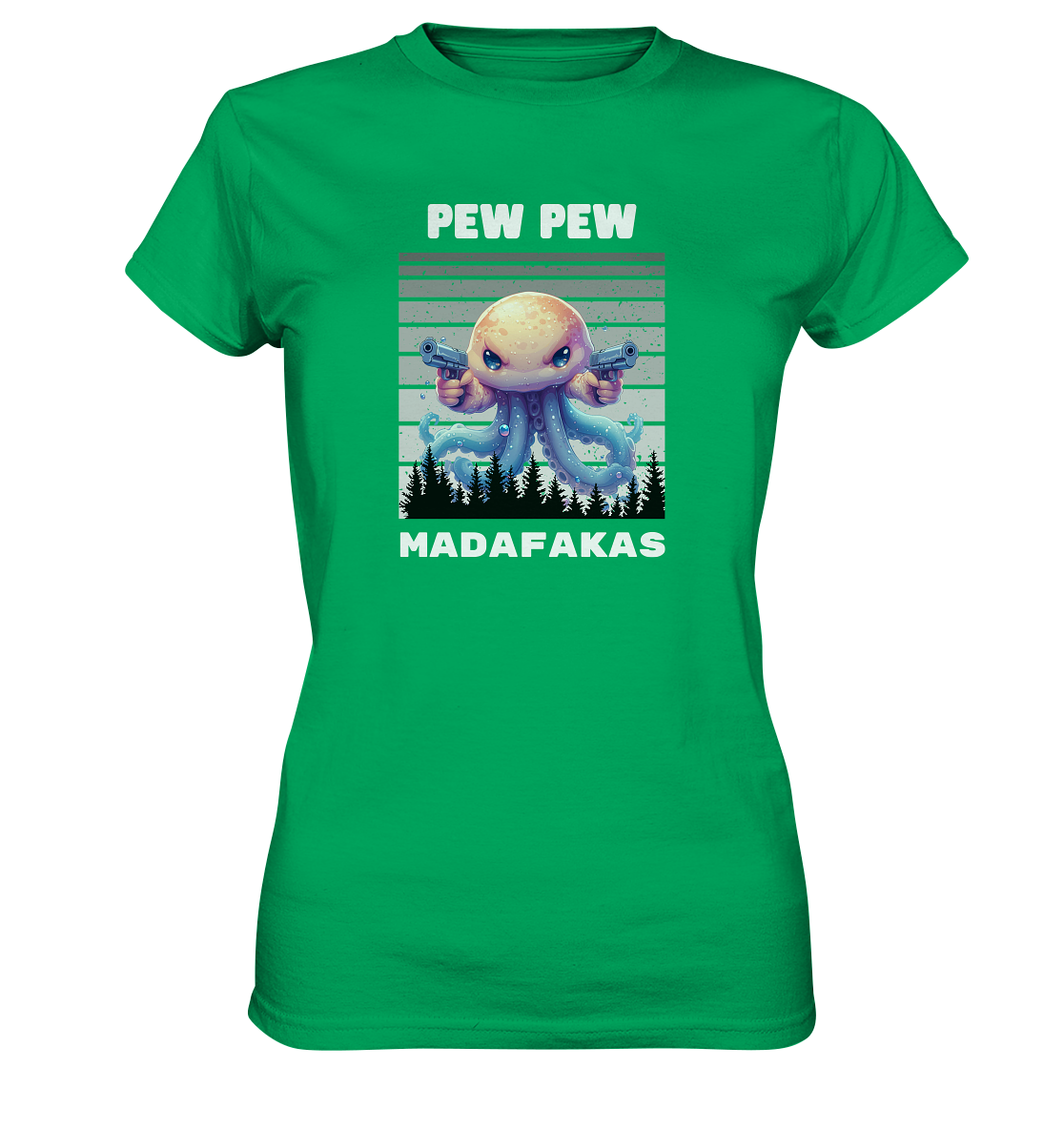 Pew Pew Qualle - Ladies Premium Shirt