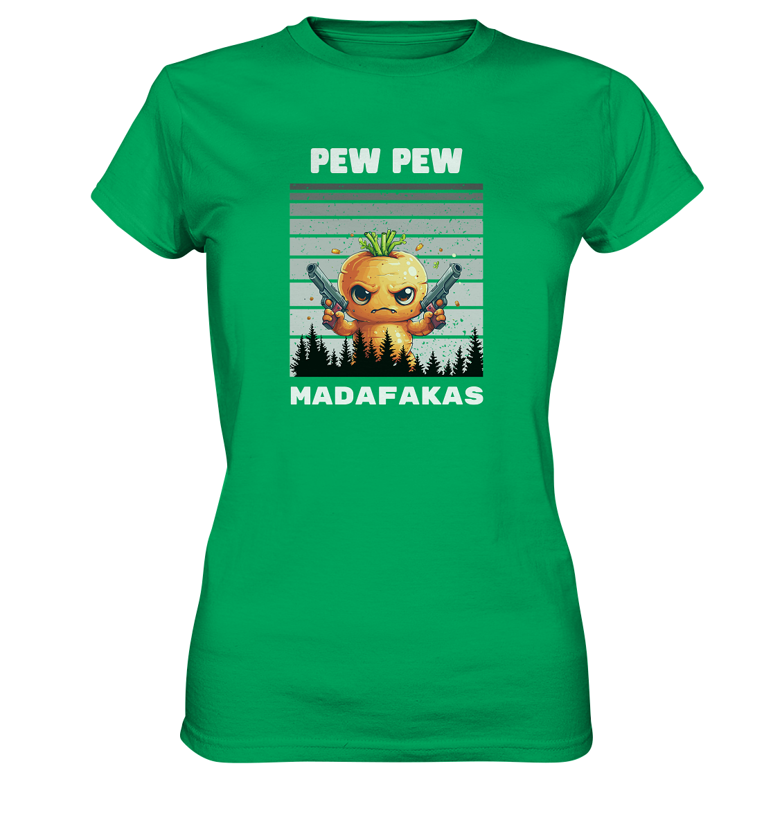 Pew Pew Karotte - Ladies Premium Shirt