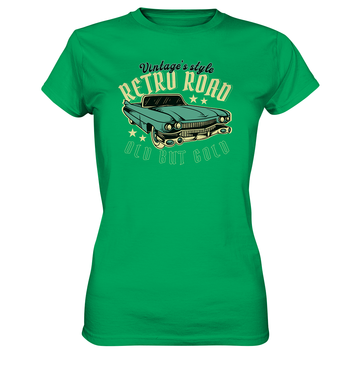 Retro Road - Ladies Premium Shirt