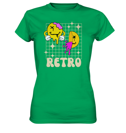 Retro Smileys - Ladies Premium Shirt