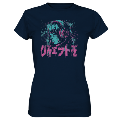 Anime Headset - Ladies Premium Shirt