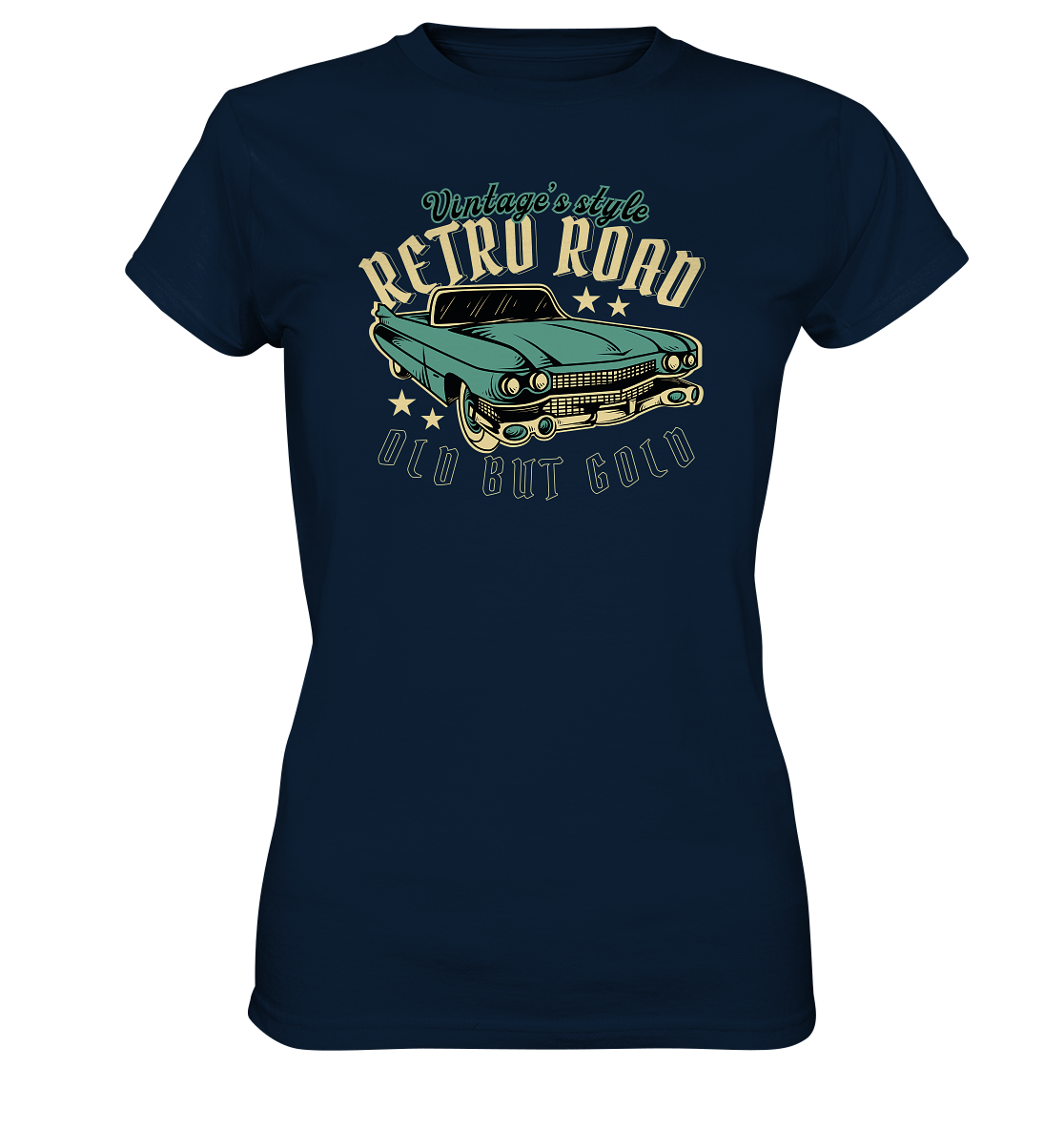 Retro Road - Ladies Premium Shirt