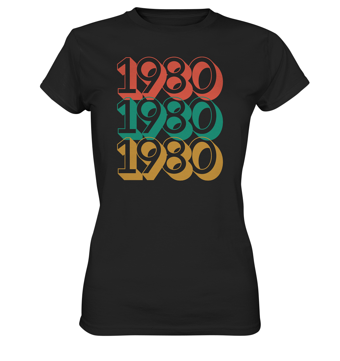 Retro 1980 - Ladies Premium Shirt