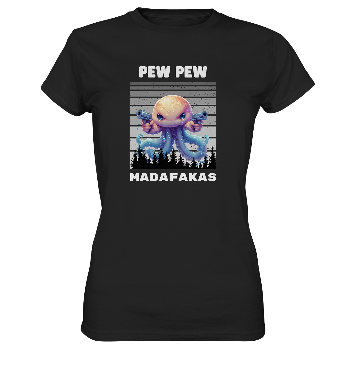 Pew Pew Qualle - Ladies Premium Shirt