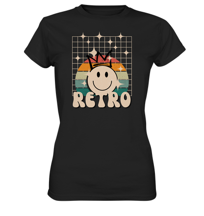 Retro Smiley - Ladies Premium Shirt