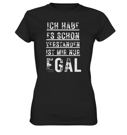 Habe es vestanden - Ladies Premium Shirt