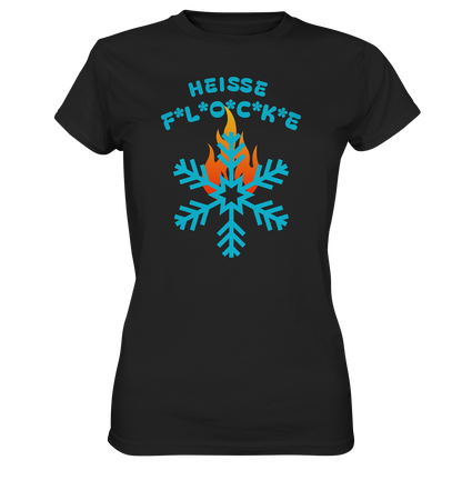 Heiße Flocke für coole, Christmas, Winter - Ladies Premium Shirt