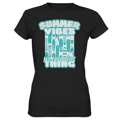 Summer Vibes - Ladies Premium Shirt