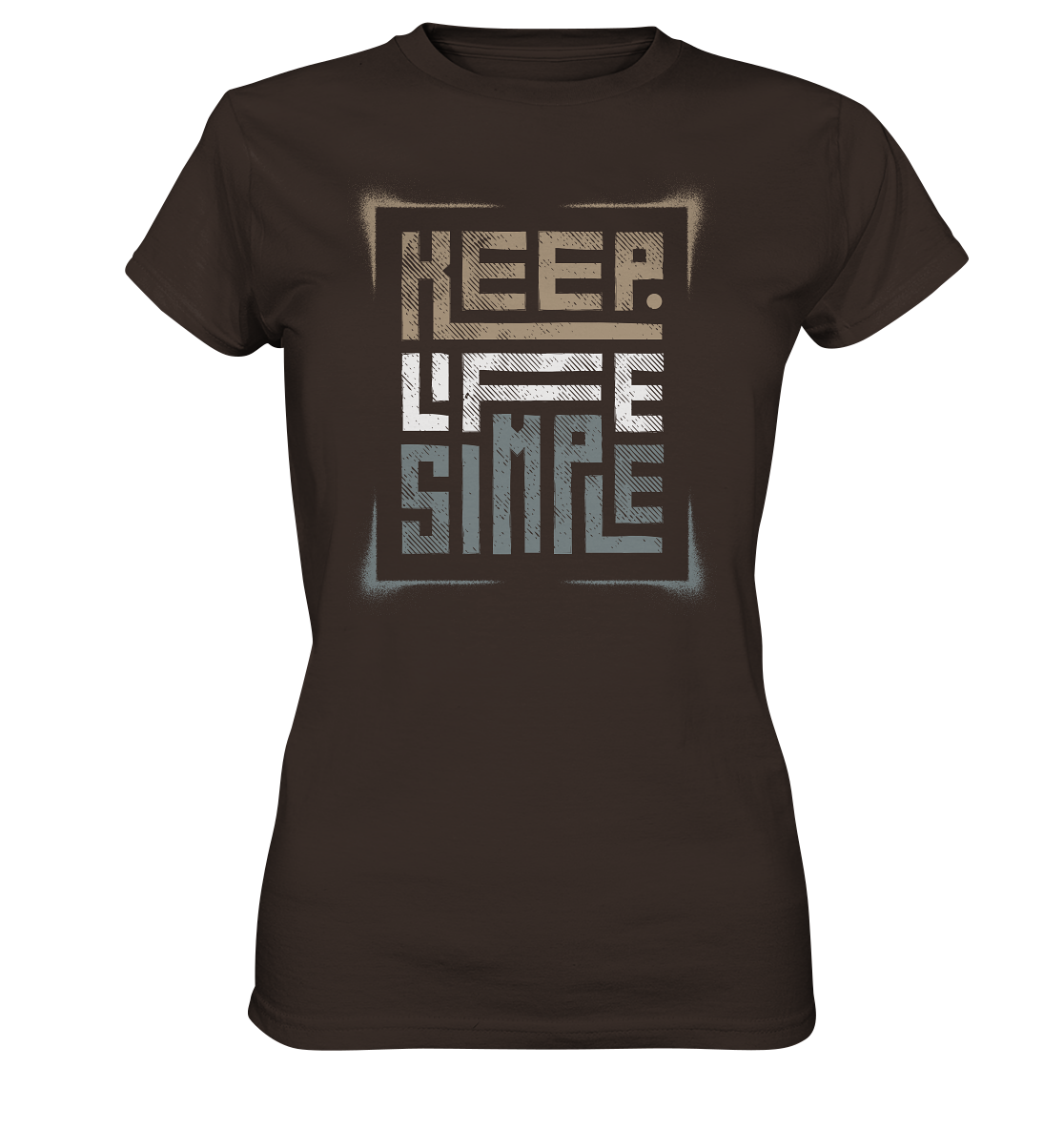 Keep Life Simple - Ladies Premium Shirt