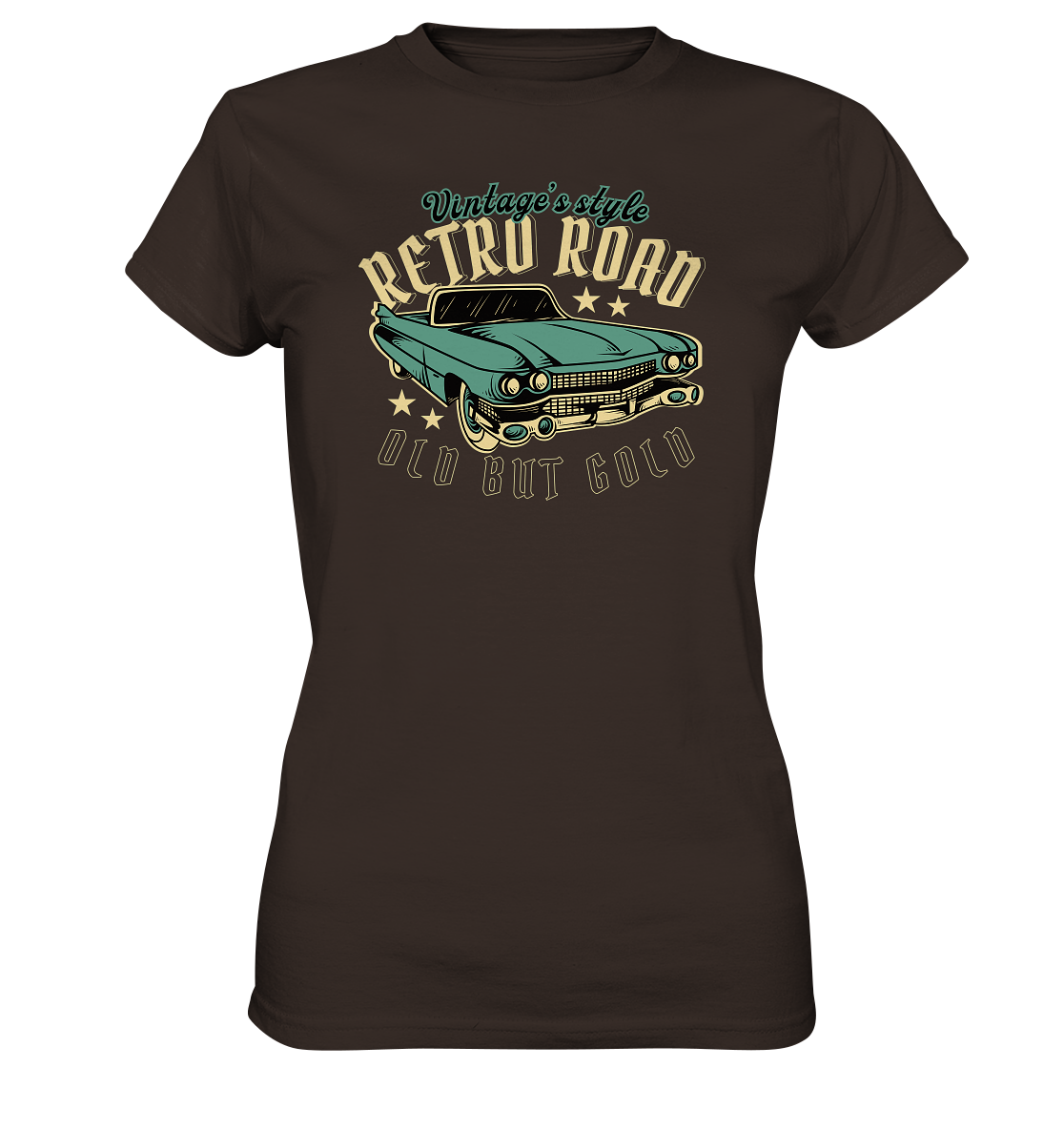 Retro Road - Ladies Premium Shirt