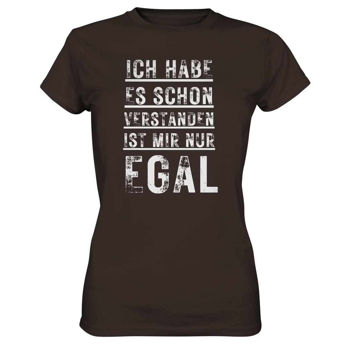 Habe es vestanden - Ladies Premium Shirt